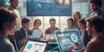 Diverse individuals achieving seamless digital accessibility compliance by 2026