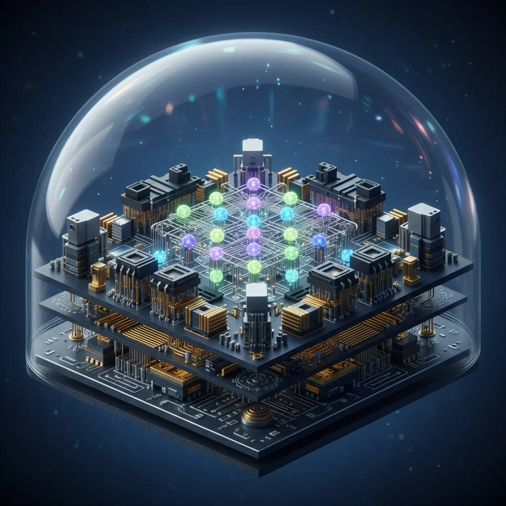 Advanced quantum processor hardware and intricate circuitry