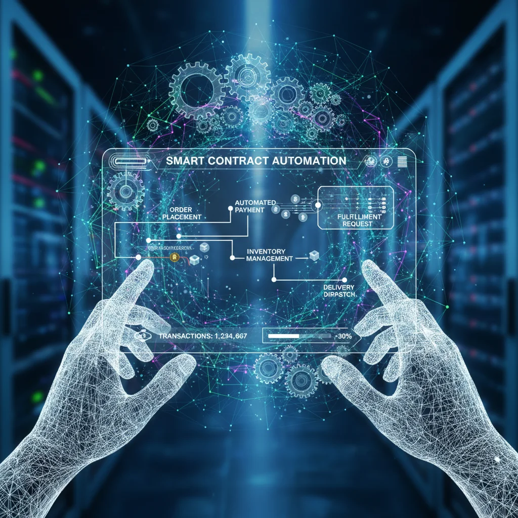 Smart contracts automating logistics and payment processes