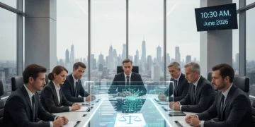 Tech leaders discussing US AI regulation and compliance deadlines by June 2026