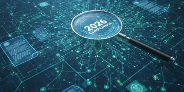 Illustration of U.S. data privacy regulations and compliance in 2026