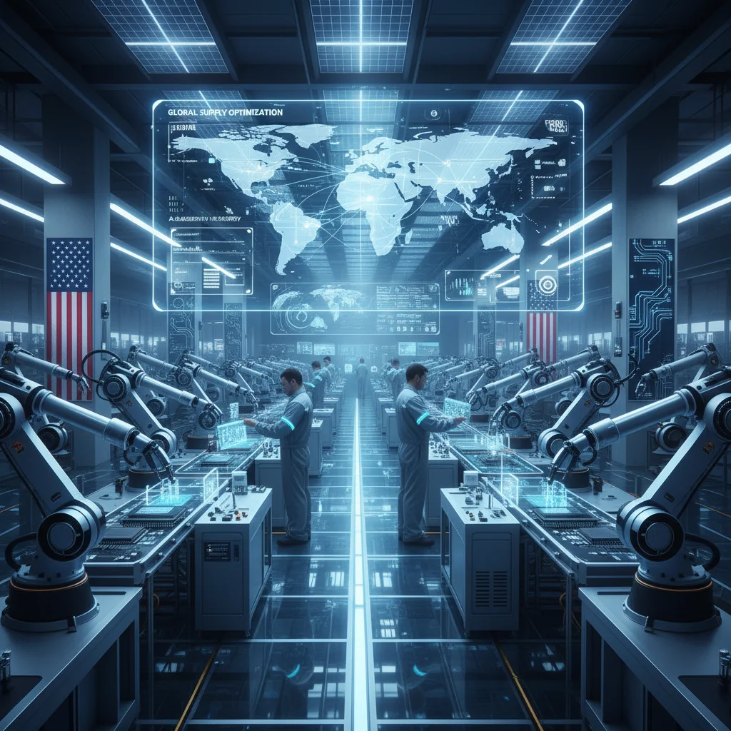 AI-Powered Supply Chain Resilience for US Tech Manufacturing
