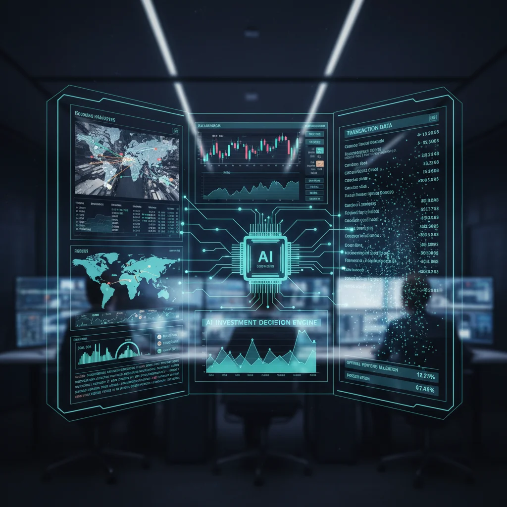 Dashboard displaying real-time financial data and alternative data sources for investment analysis.