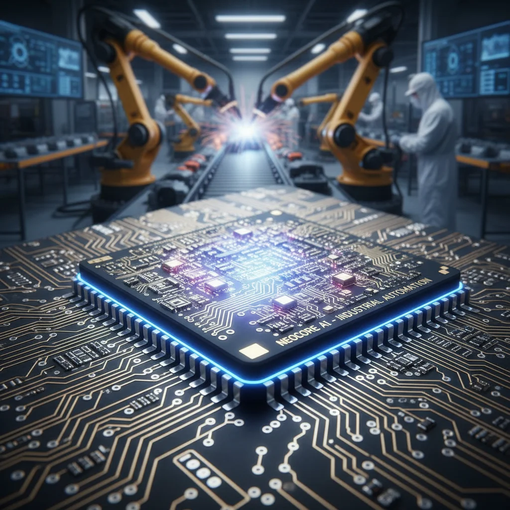 High-performance Edge AI processor chip for industrial automation
