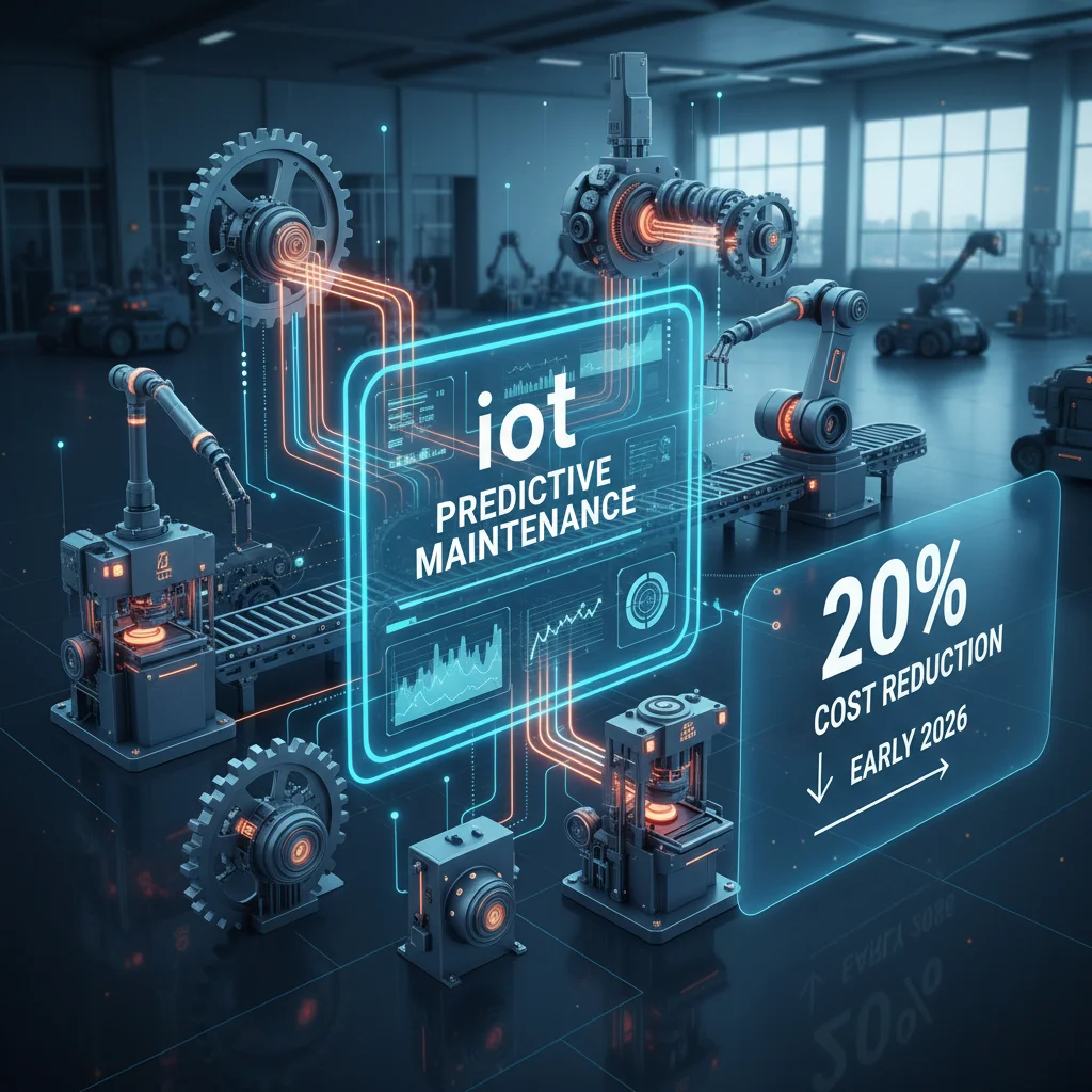 IoT Predictive Maintenance: 20% Cost Savings for US Manufacturers